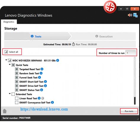 lenovo bootable hard drive test|lenovo diagnostics software.